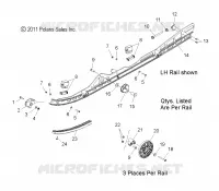 SUSPENSION, RAIL MOUNTING (144 INCH)