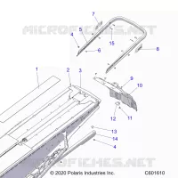 BUMPER, REAR
