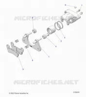BRAKES, REAR CALIPER