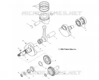 CRANKSHAFT AND PISTON