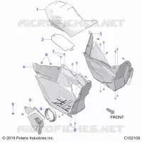 SEAT AND FOOTWELLS