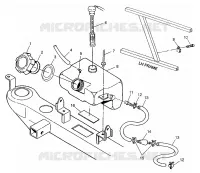 OIL TANK XPLORER 300 W97CC28C (4939813981B001)