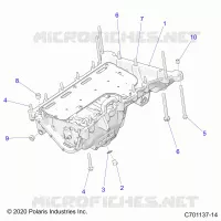 OIL PAN, MOUNTING AND RELATED