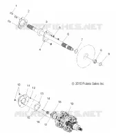 DRIVE TRAIN, JACKSHAFT AND DRIVE SHAFT