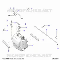 FUEL SYSTEM, FUEL TANK ASM.