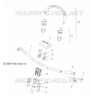 STEERING, HANDLEBAR MOUNTING