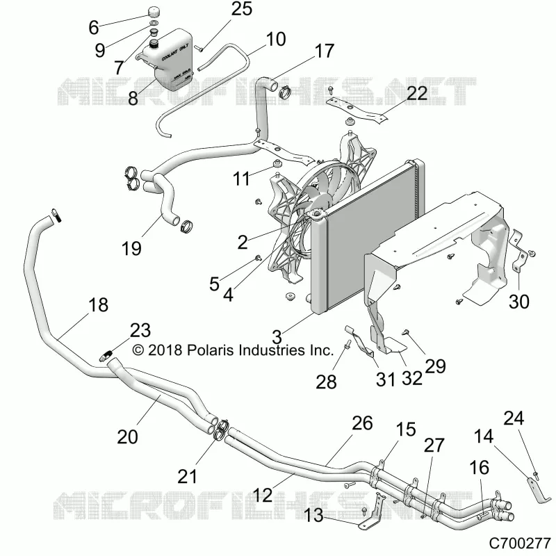ENGINE, COOLING SYSTEM
