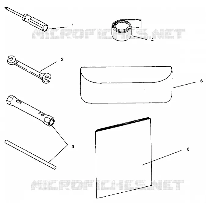 TOOL KIT    440 XCR SP 0941660 (4927082708029A)