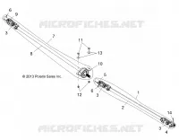 DRIVE TRAIN, FRONT PROP SHAFT