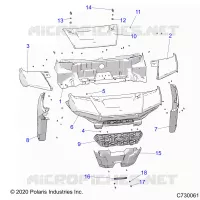 HOOD AND FRONT FACIA