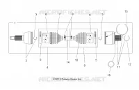 DRIVE TRAIN, DRIVE REAR SHAFT