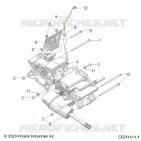 DRIVE TRAIN, MAIN GEARCASE MOUNTING