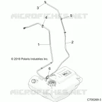 FUEL SYSTEM, LINES, STD.