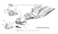 NOSEPAN AND FRONT BUMPER