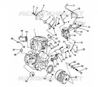 ENGINE MOUNTING MAGNUM 2X4 W957544 (4926852685A009)