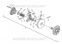 DRIVE CLUTCH ASSEMBLY  TRAIL BOSS