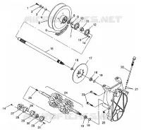 DRIVE TRAIN LITE GT 0973133 AND EUROPEAN LITE GT E973133 (4938253825B006)