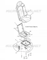 SEAT ASM. AND SLIDER