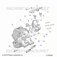 ENGINE, AIR INTAKE MANIFOLD