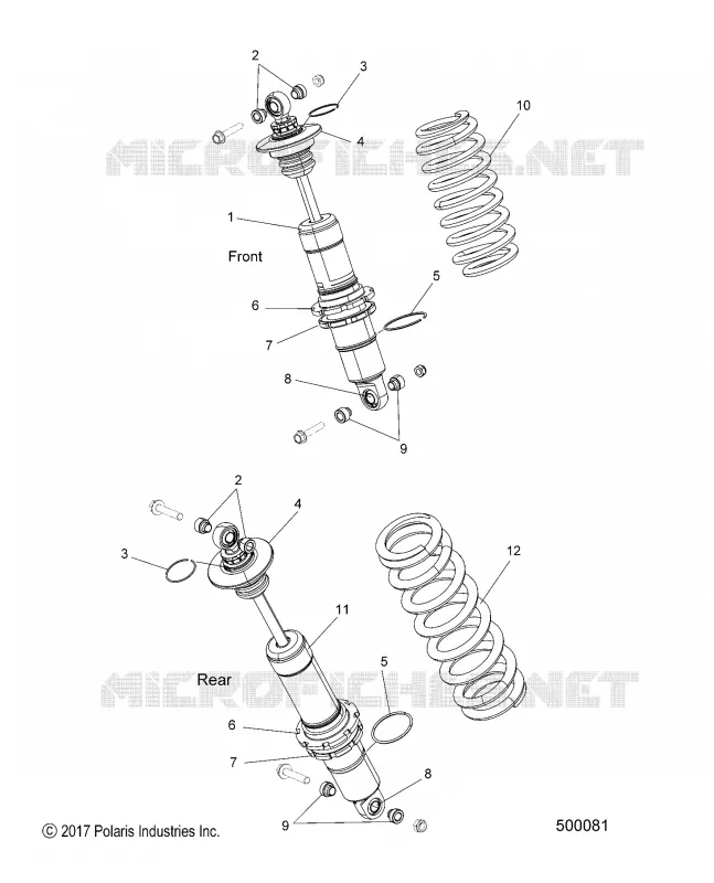 SHOCK ABSORBERS (BILSTEIN)