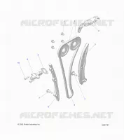 ENGINE, CAMCHAIN, SPROCKETS AND TENSIONER