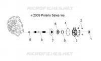 DRIVE TRAIN, MAIN GEARCASE OUTPUT SHAFT