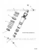 REAR SUSPENSION SHOCK MOUNTING