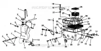 OIL TANK/AIR BOX 600 XCR 0941667 (4927092709027A)