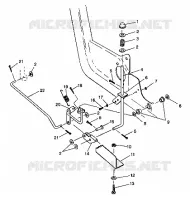 FOOT PEDAL   PARKING BRAKE