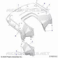 REAR BODYWORK CAB