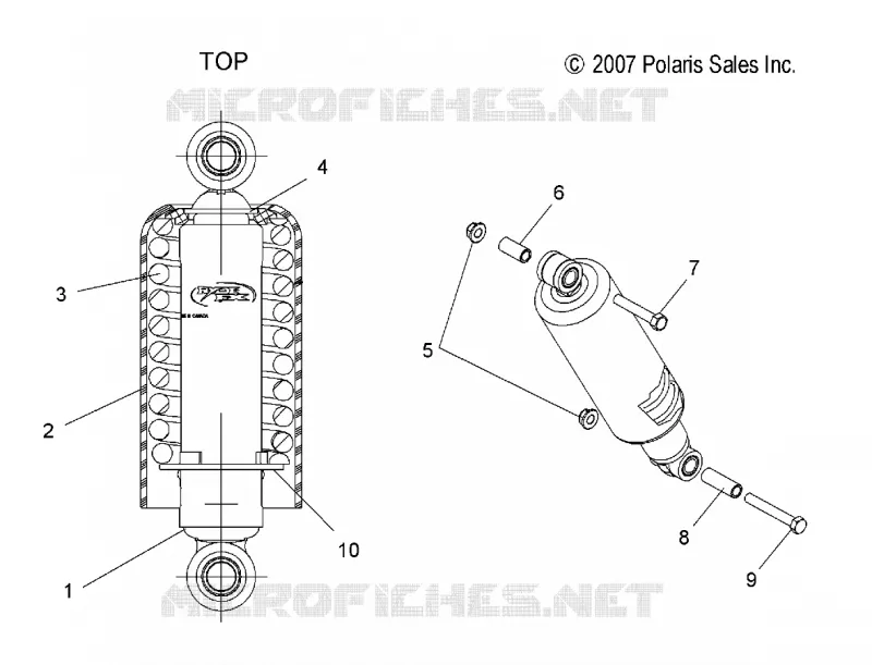 FRONT TRACK SHOCK (7043328)
