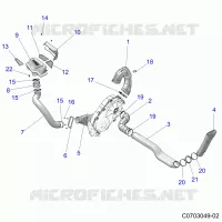 DRIVE TRAIN, CLUTCH COVER, DUCTING
