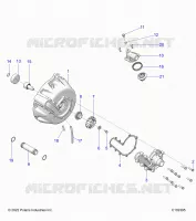 ENGINE, COOLING SYSTEM AND WATER PUMP