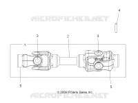 DRIVE TRAIN, REAR PROP SHAFT
