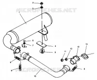 EXHAUST SYSTEM STARLITE 0943427 (4924992499028A)