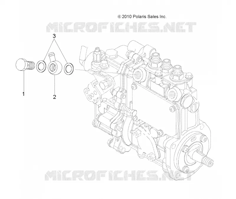 ENGINE, FUEL LINE
