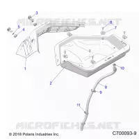 REAR BODYWORK RACK