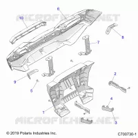 REAR BODYWORK BUMPER
