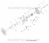 DRIVE TRAIN, PRIMARY CLUTCH