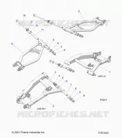 REAR SUSPENSION CONTROL ARMS