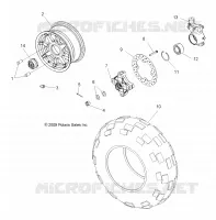WHEELS, FRONT