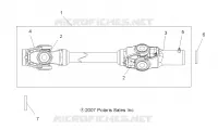 DRIVE TRAIN, FRONT PROP SHAFT