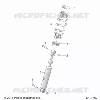 REAR SUSPENSION SHOCKS