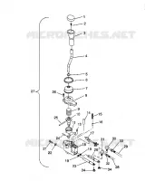SHIFT LINKAGE ASSEMBLY SPORTSMAN 4X4 / W938039 (4926382638031A)