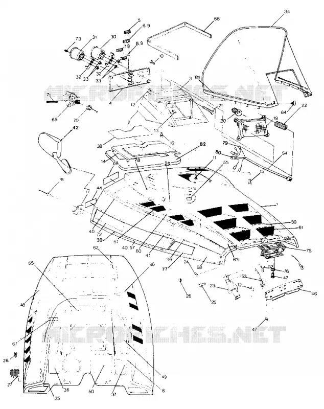 HOOD 500 AND 500 CLASSIC (4919251925003A)