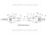 DRIVE TRAIN, FRONT DRIVE SHAFT