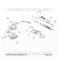 ENGINE, EXHAUST VALVE ASM. AND ACTUATOR