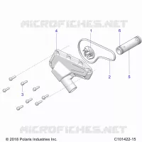 ENGINE, WATERPUMP IMPELLER AND COVER