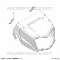 HEADLIGHT POD, PLUGS