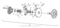 DRIVE CLUTCH SCRAMBLER W967840 (4935823582C001)